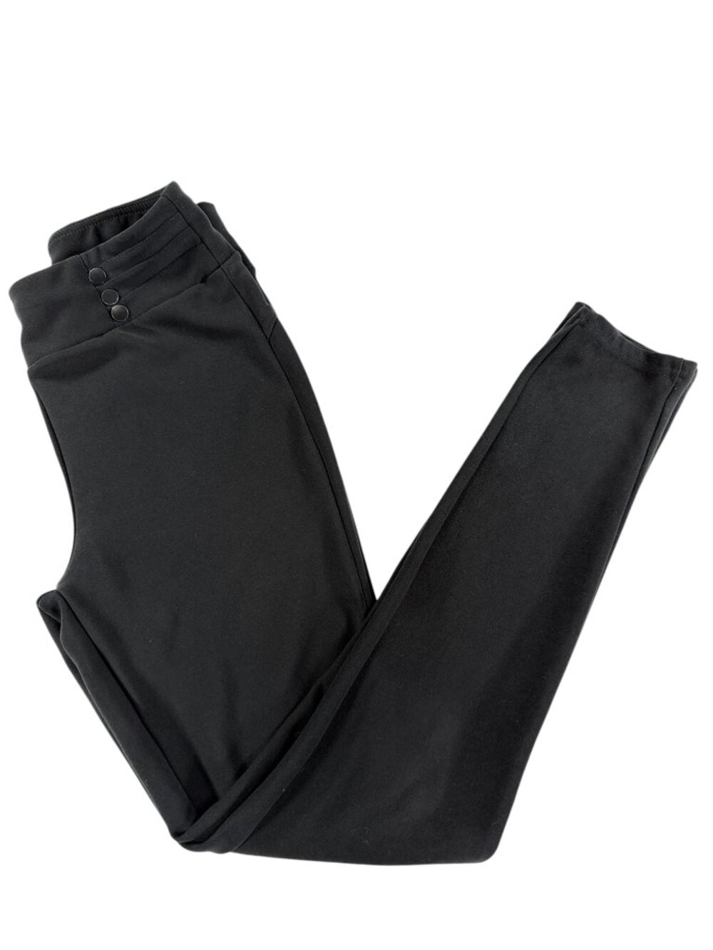 Women's Black Business Stretch Pull On Pants Size M